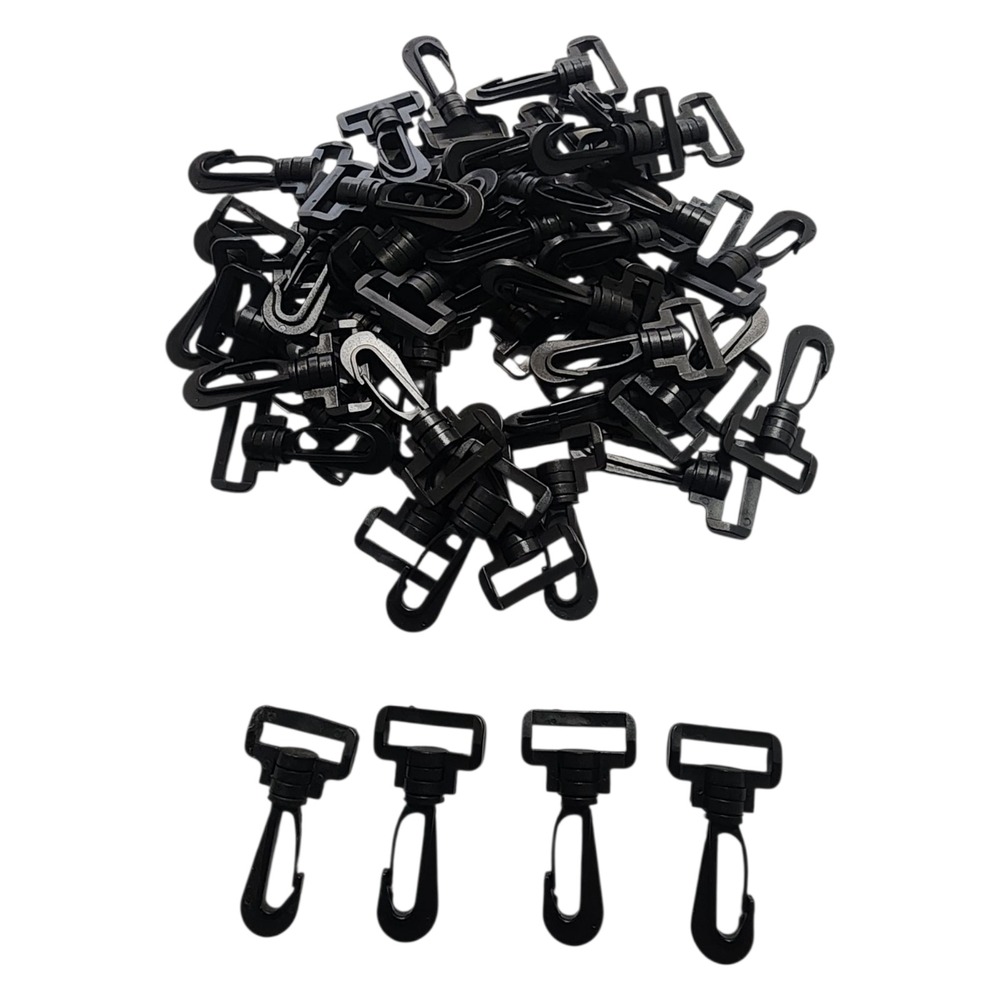 Webbing Swivel Clip For 1" 25mm‎ Wide Strap For Bag Pack  4-Pack